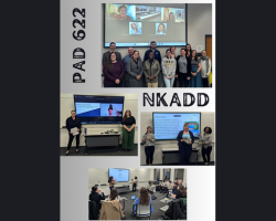 Images of students in PAD 622 class