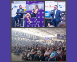 MPA student Clayton Castle interviewing