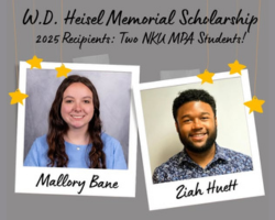 Heisel Memorial Scholarship recipients