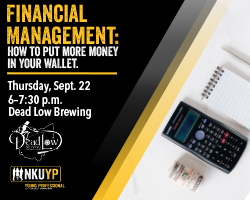 Young Professionals Alumni series on financial management: How to put more money in your wallet. 